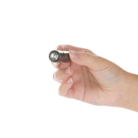 PowerBullet - Mini Wibrator 9 Funkcji Z Kryształem First Class Metaliczny PowerBullet PowerBullet - Mini Wibrator 9 Funkcji Z Kryształem First Class Metaliczny PowerBullet