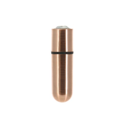 PowerBullet - Mini Wibrator 9 Funkcji Z Kryształem First Class Różowe Złote PowerBullet PowerBullet - Mini Wibrator 9 Funkcji Z Kryształem First Class Różowe Złote PowerBullet