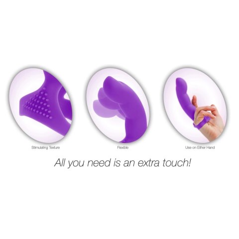 PowerBullet - Nakładka Na Palec Extra Touch Fioletowa PowerBullet PowerBullet - Nakładka Na Palec Extra Touch Fioletowa PowerBullet