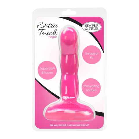 PowerBullet - Nakładka Na Palec Extra Touch Różowa PowerBullet PowerBullet - Nakładka Na Palec Extra Touch Różowa PowerBullet