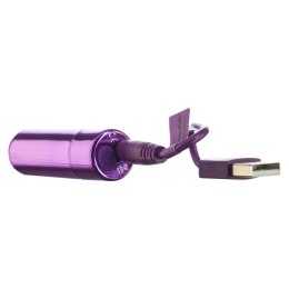 PowerBullet - Wibrator Mini PowerBullet 9 Funkcji Fioletowy PowerBullet