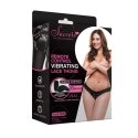 Secrets Vibrating Panties - Wibrujące Stringi Z Masażerem Różowe Queen Size Secrets Vibrating Panties