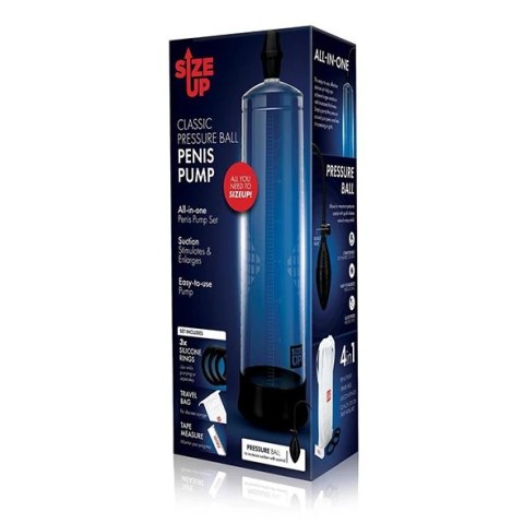 Size Up - Klasyczna Pompka Do Penisa Z Pompką Kulkową Ręczną Size Up Size Up - Klasyczna Pompka Do Penisa Z Pompką Kulkową Ręczną Size Up
