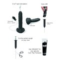 Strap-On-Me - Realistyczne Dildo Tryskające Spermą XL Czarny Strap-On-Me