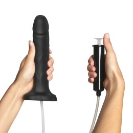 Strap-On-Me - Realistyczne Dildo Tryskające Spermą L Czarny Strap-On-Me