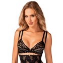 Obsessive - Elegancki Biustonosz Arienna Czarny XL/2XL Obsessive