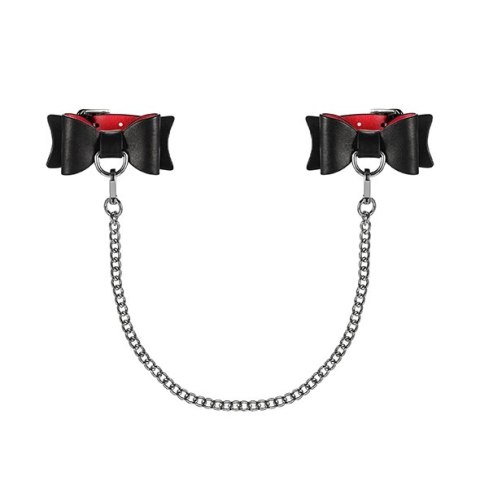Obsessive - Mankiety Na Ręce Z Łańcuszkiem A745 Cuffs Obsessive Obsessive - Mankiety Na Ręce Z Łańcuszkiem A745 Cuffs Obsessive