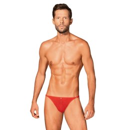 Obsessive - Męskie Czerwone Stringi Obsessiver thong O/S Obsessive