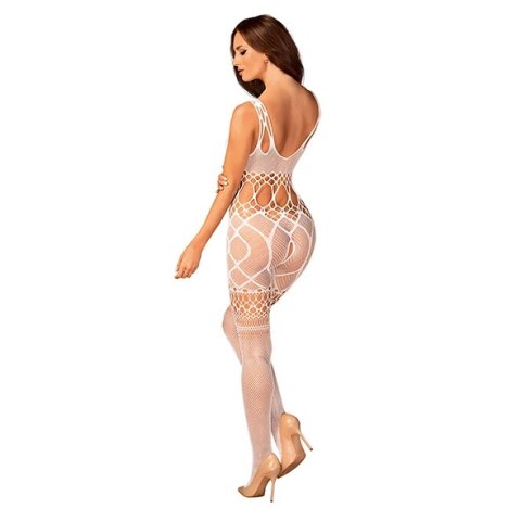 Obsessive - Seksowne Bodystocking Białe G330 XL/XXL Obsessive Obsessive - Seksowne Bodystocking Białe G330 XL/XXL Obsessive