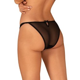 Obsessive - Seksowne Figi Z Koronką Ivannes Czarne 2XL/3XL Obsessive