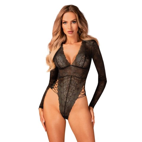 Obsessive - Seksowne Koronkowe Body Merlys Czarne M/L Obsessive Obsessive - Seksowne Koronkowe Body Merlys Czarne M/L Obsessive