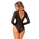 Obsessive - Seksowne Koronkowe Body Merlys Czarne M/L Obsessive