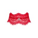Obsessive - Seksowny Koronkowy Choker Na Szyję Bergamore Choker O/S Obsessive