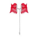 Obsessive - Seksowny Koronkowy Choker Na Szyję Bergamore Choker O/S Obsessive