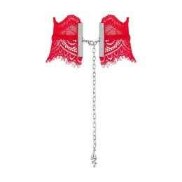 Obsessive - Seksowny Koronkowy Choker Na Szyję Bergamore Choker O/S Obsessive