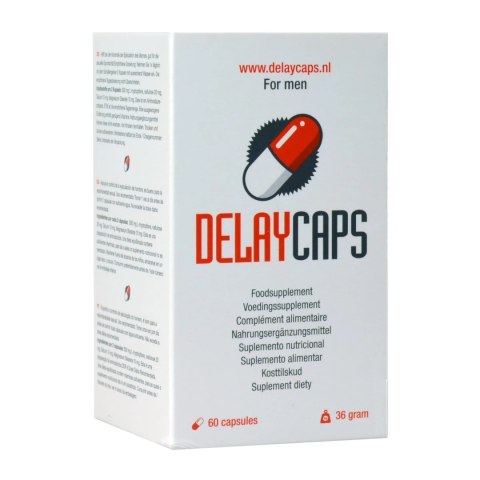 Delaycaps 60 Tabs - Tabletki Na Opóźnienie Wytrysku 60 szt Morningstar Pharma Delaycaps 60 Tabs - Tabletki Na Opóźnienie Wytrysku 60 szt Morningstar Pharma