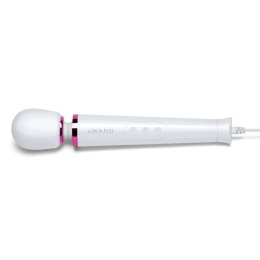 Le Wand - Mocny Masażer Łechtaczki Biały Powerful Petite Plug-in Le Wand