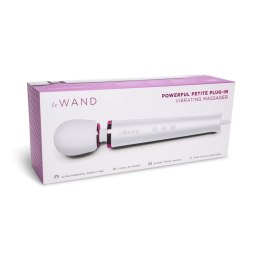 Le Wand - Mocny Masażer Łechtaczki Biały Powerful Petite Plug-in Le Wand
