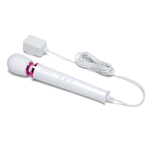 Le Wand - Mocny Masażer Łechtaczki Biały Powerful Petite Plug-in Le Wand Le Wand - Mocny Masażer Łechtaczki Biały Powerful Petite Plug-in Le Wand