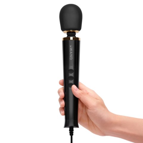 Le Wand - Mocny Masażer Łechtaczki Czarny Powerful Petite Plug-in Le Wand Le Wand - Mocny Masażer Łechtaczki Czarny Powerful Petite Plug-in Le Wand