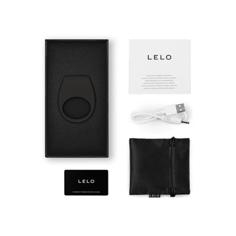 Lelo - Tor 3 Pierścień Erekcyjny Czarny Lelo Lelo - Tor 3 Pierścień Erekcyjny Czarny Lelo