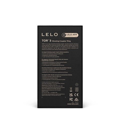 Lelo - Tor 3 Pierścień Erekcyjny Fioletowy Zmierzch Lelo Lelo - Tor 3 Pierścień Erekcyjny Fioletowy Zmierzch Lelo