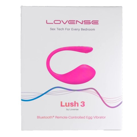 Lovense - Jajeczko Wibrujące Lush 3 Różowe Lovense Lovense - Jajeczko Wibrujące Lush 3 Różowe Lovense