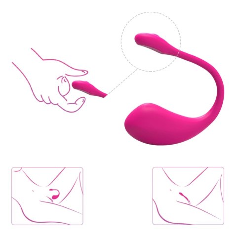 Lovense - Jajeczko Wibrujące Sterowane Aplikacją Lush 2 Lovense Lovense - Jajeczko Wibrujące Sterowane Aplikacją Lush 2 Lovense