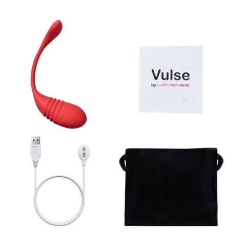 Lovense - Jajeczko Wibrujące Z Pulsacją Vulse Czerwone Lovense Lovense - Jajeczko Wibrujące Z Pulsacją Vulse Czerwone Lovense