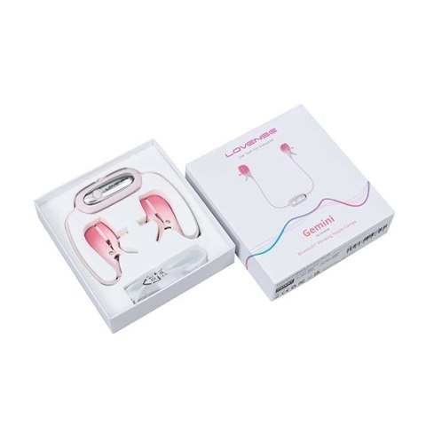 Lovense - Wibrujące Zaciski Na Sutki Sterowane Aplikacją Gemini Lovense Lovense - Wibrujące Zaciski Na Sutki Sterowane Aplikacją Gemini Lovense
