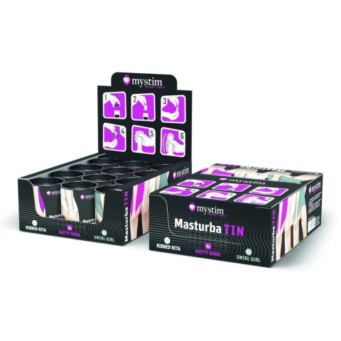 Mystim - Zestaw Do Masturbacji MasturbaTIN Mystim Mystim - Zestaw Do Masturbacji MasturbaTIN Mystim