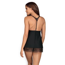 Obsessive - Chiccanta Babydoll + Stringi Czarne S/M Obsessive