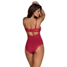 Obsessive - Seksowne Czerwone Body Rosalyne S/M Obsessive