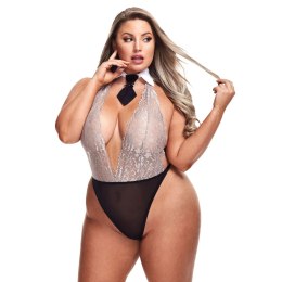 Baci - Seksowne 2-Częściowe Koronkowe Body Uczennicy Queen Baci