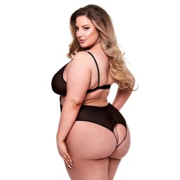 Baci - Seksowne Siateczkowe Body Bez Kroku Queen Baci