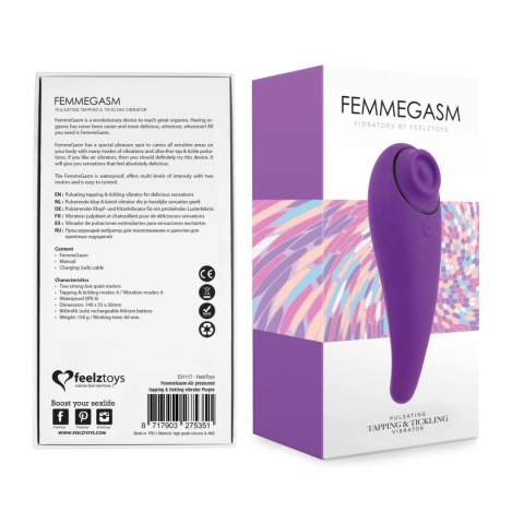 FeelzToys - Stymulator Łechtaczki Dla Niesamowitych Orgazmów Fioletowy FeelzToys FeelzToys - Stymulator Łechtaczki Dla Niesamowitych Orgazmów Fioletowy FeelzToys