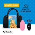 FeelzToys - Zdalnie Sterowany Wibrator Do Majtek Różowy FeelzToys