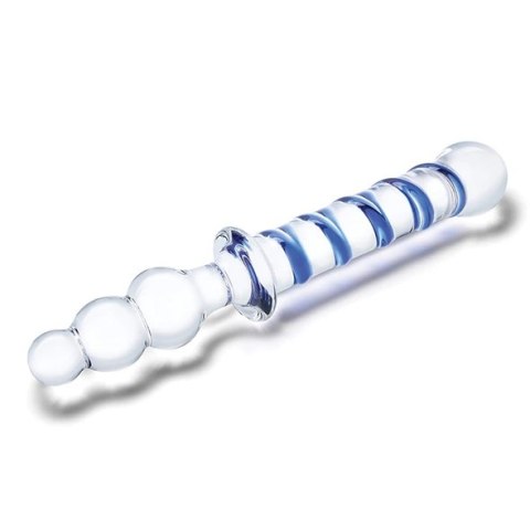 Glas - Podwójne Szklane Dildo Twister Glas Glas - Podwójne Szklane Dildo Twister Glas