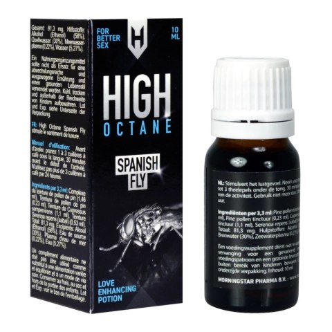 High Octane - Środek Na Lepszą Potencję Dla Kobiet i Mężczyzn Spanish Fly 10 ml High Octane High Octane - Środek Na Lepszą Potencję Dla Kobiet i Mężczyzn Spanish Fly 10 ml High Octane
