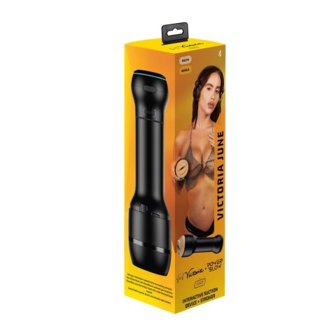 Kiiroo - Zestaw Masturbator Realistyczne Usta Victoria June + PowerBlow Kiiroo Kiiroo - Zestaw Masturbator Realistyczne Usta Victoria June + PowerBlow Kiiroo