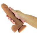 Addiction - Dildo Andrew 20 cm Karmelowe Addiction