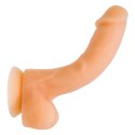 Addiction - Elastyczne Dildo David Vanilla 20 cm Addiction
