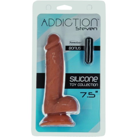 Addiction - Realistyczne Dildo Steven 19 cm Karmelowe Addiction Addiction - Realistyczne Dildo Steven 19 cm Karmelowe Addiction
