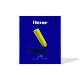 Dame - Mini Wibrator Zee Żółty Dame Products