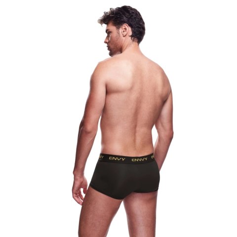 Envy - Krótkie Bokserki Z Siateczki Czarne S/M Envy Envy - Krótkie Bokserki Z Siateczki Czarne S/M Envy