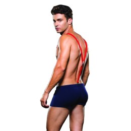 Envy - Seksowne Spodnie Strażackie Z Szelkami L/XL Envy