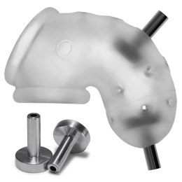 Oxballs - Airlock Electro Air-Lite Klatka Na Penisa Elektro Przezroczysta Oxballs
