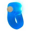 Oxballs - Glowdick Pierścień Na Penisa Z Wibracjami Led Niebieski Oxballs