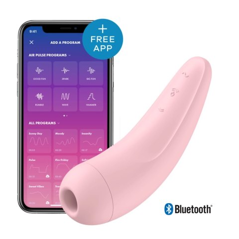 Satisfyer - Curvy 2+ Stymulator Powietrzny Z Wibracjami Satisfyer Satisfyer - Curvy 2+ Stymulator Powietrzny Z Wibracjami Satisfyer