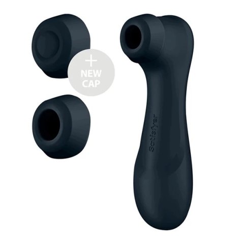 Satisfyer - Pro 2 Stymulator Z Aplikacją I Wymiennymi Końcówkami Czarny Satisfyer Satisfyer - Pro 2 Stymulator Z Aplikacją I Wymiennymi Końcówkami Czarny Satisfyer